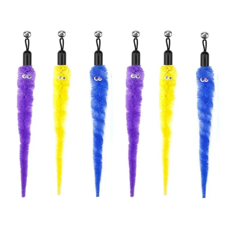 Feather Accessories Birds Worm Bell Interactive Replacement Refill Foam Ball Training