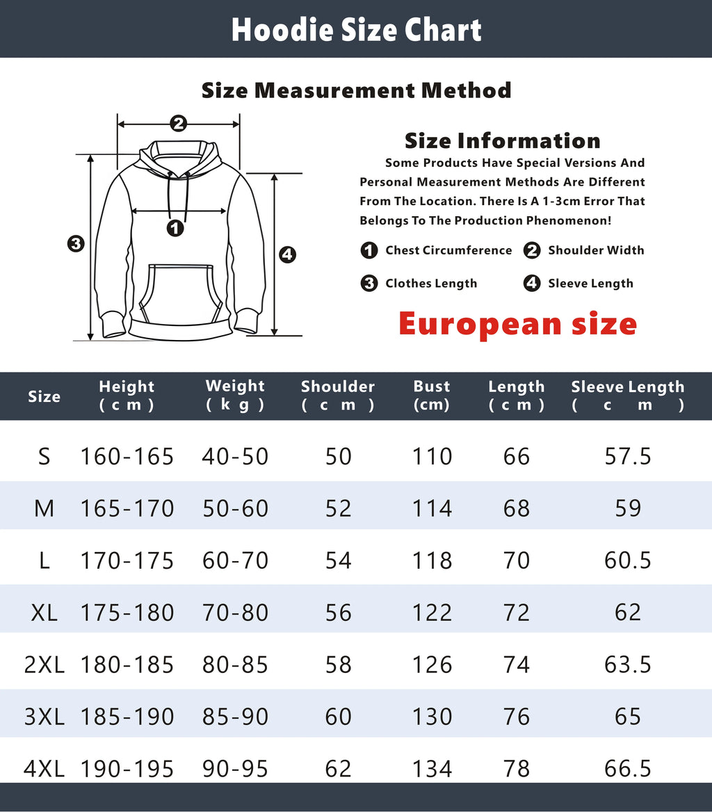 Men’s Graphic Rose Print Hoodie