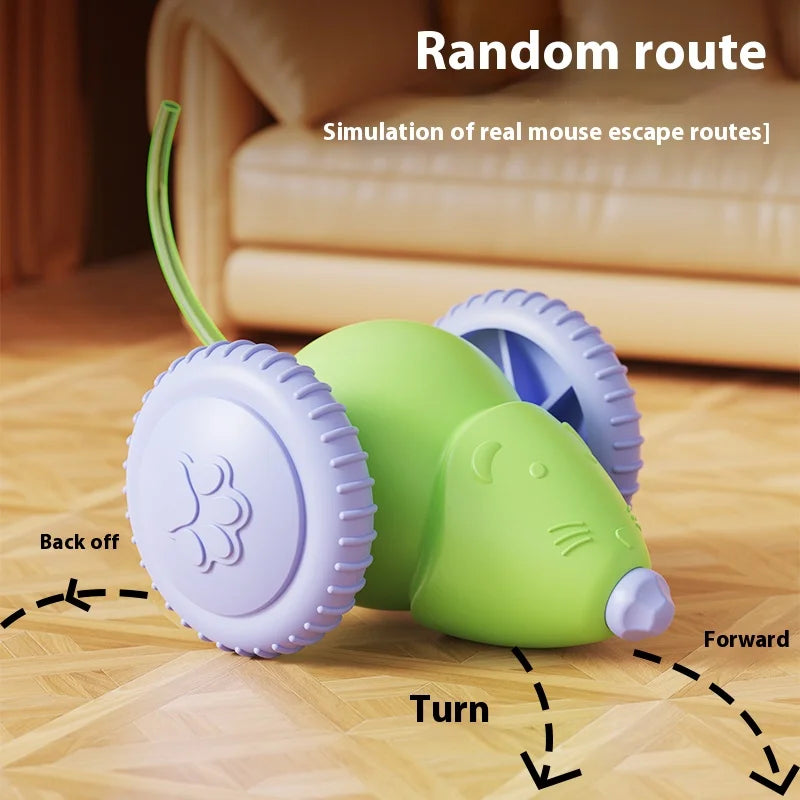 Electric Mouse Car Interactive Rechargeable Automatic Intelligent Obstacle
