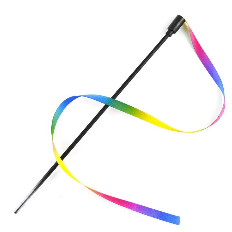 Simulation Feather Interactive Satin Ribbon Bell