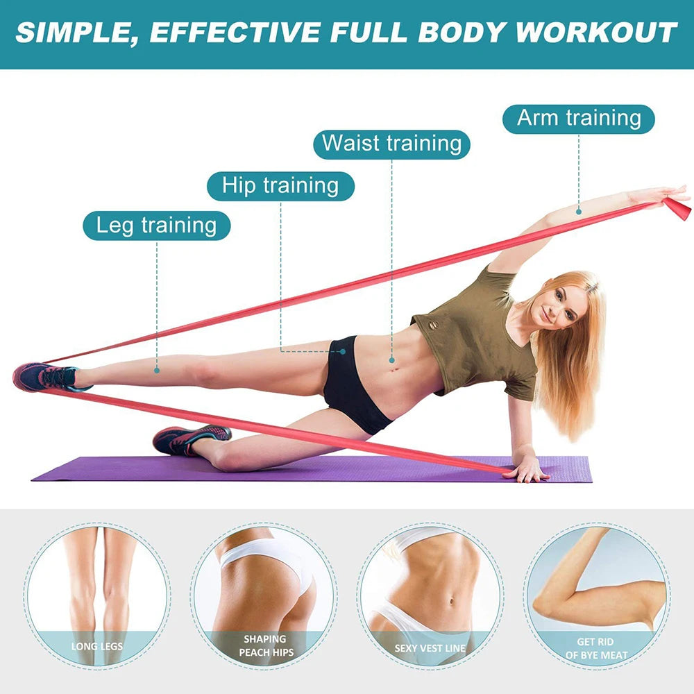 Natural Latex Resistance Bands