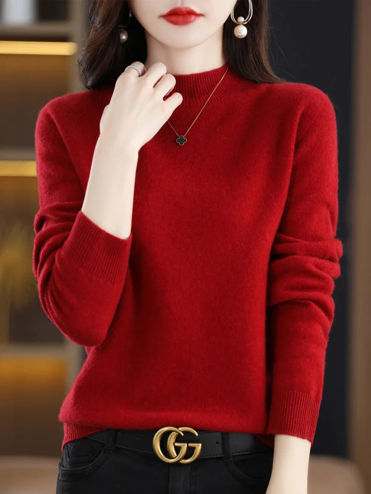 Women’s 100% Merino Wool Cashmere Sweater