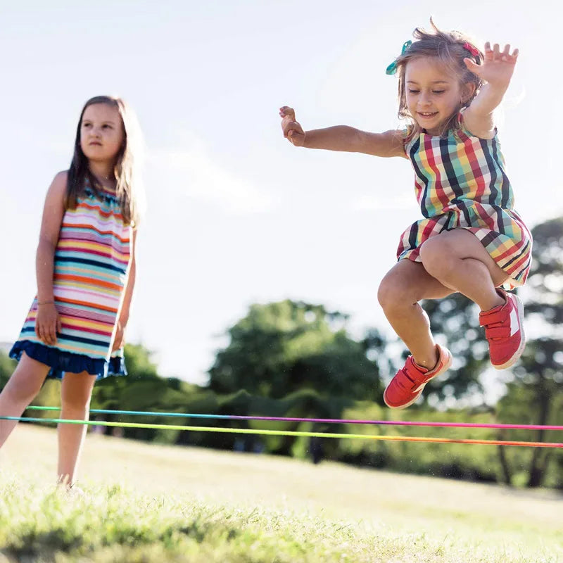 Rainbow Elastic Jump Rope