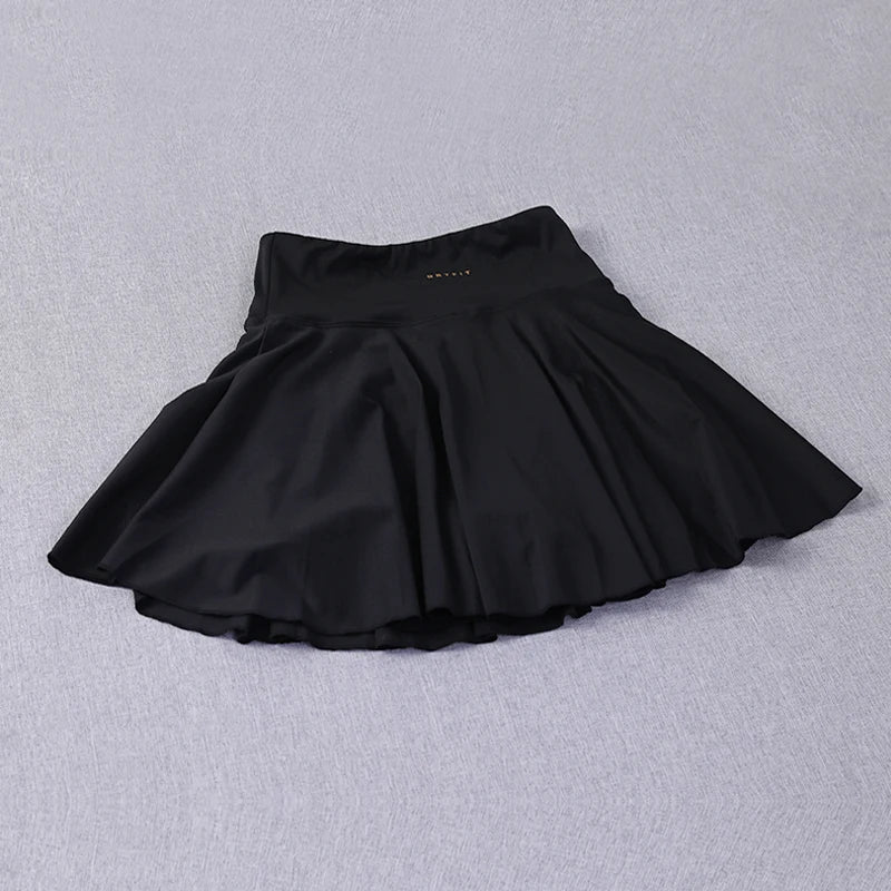 Women’s High-Waist Pleated Athletic Skorts