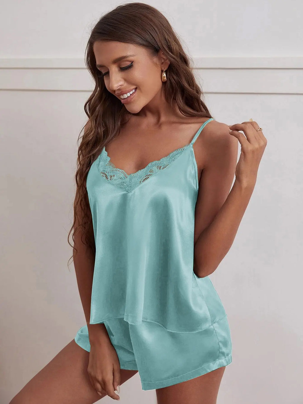 Women’s Silk Pajama Set