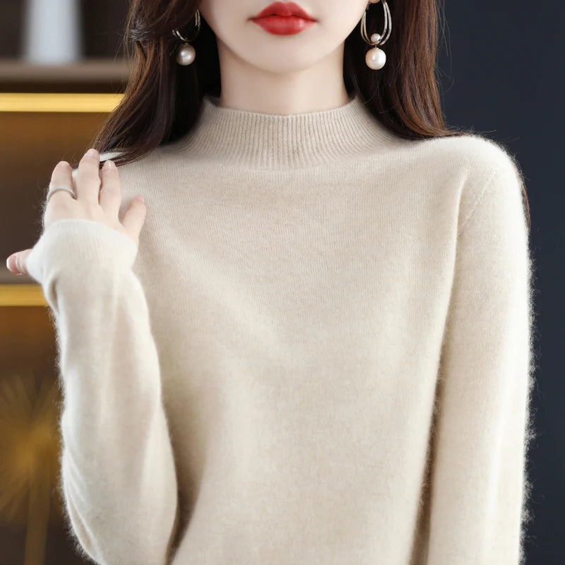 Women’s 100% Merino Wool Cashmere Sweater