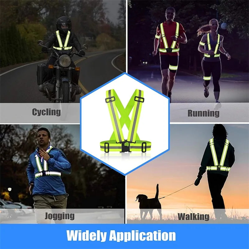 Adjustable Reflective Safety Vest