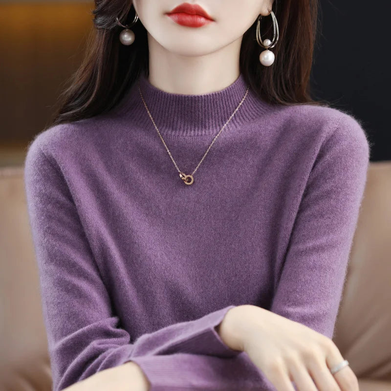 Women’s 100% Merino Wool Cashmere Sweater