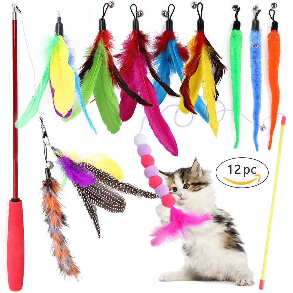Variety Stick Sisal Mouse Bell Ball 20 Piece Set