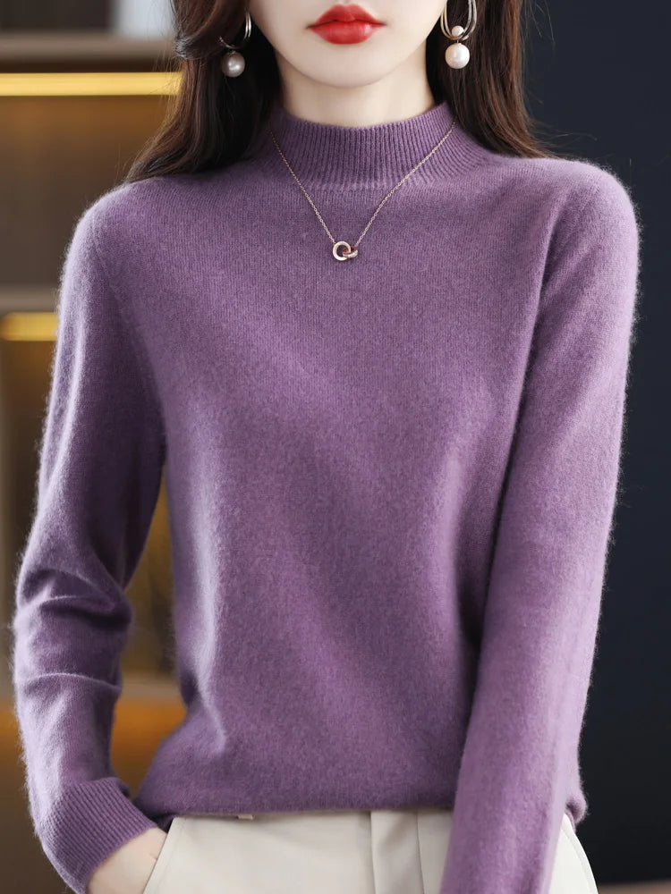 Women’s 100% Merino Wool Cashmere Sweater