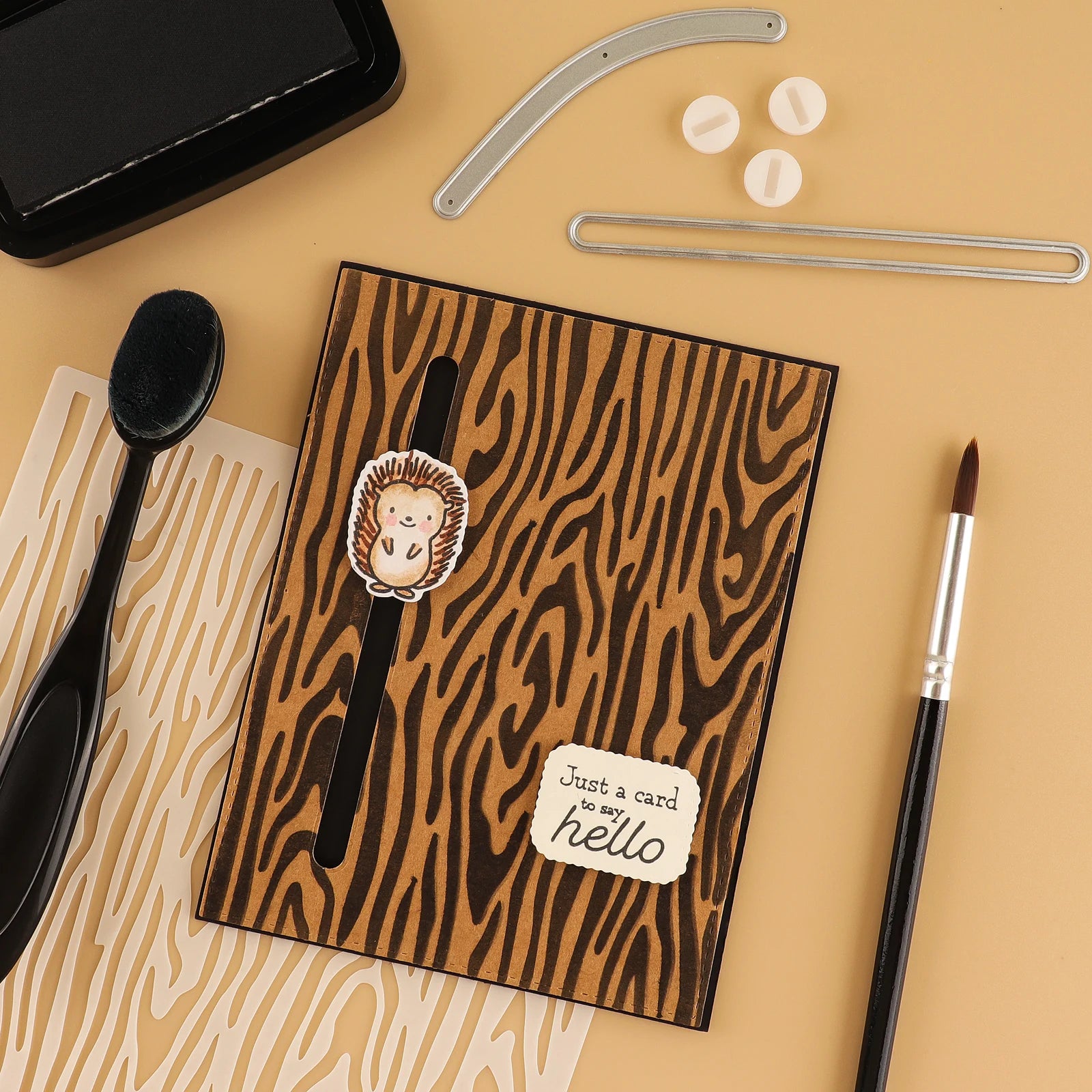 Creative Gliders with Double-Sided Adhesive Circle