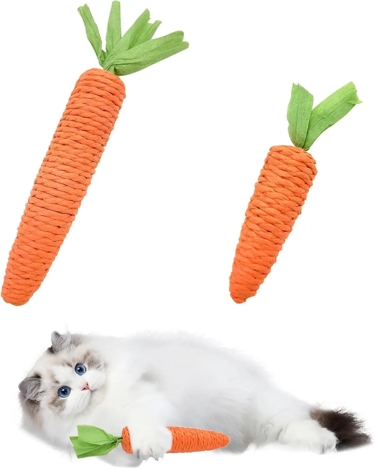 self-entertainment carrot teething bite-resistant scratch-resistant clawing