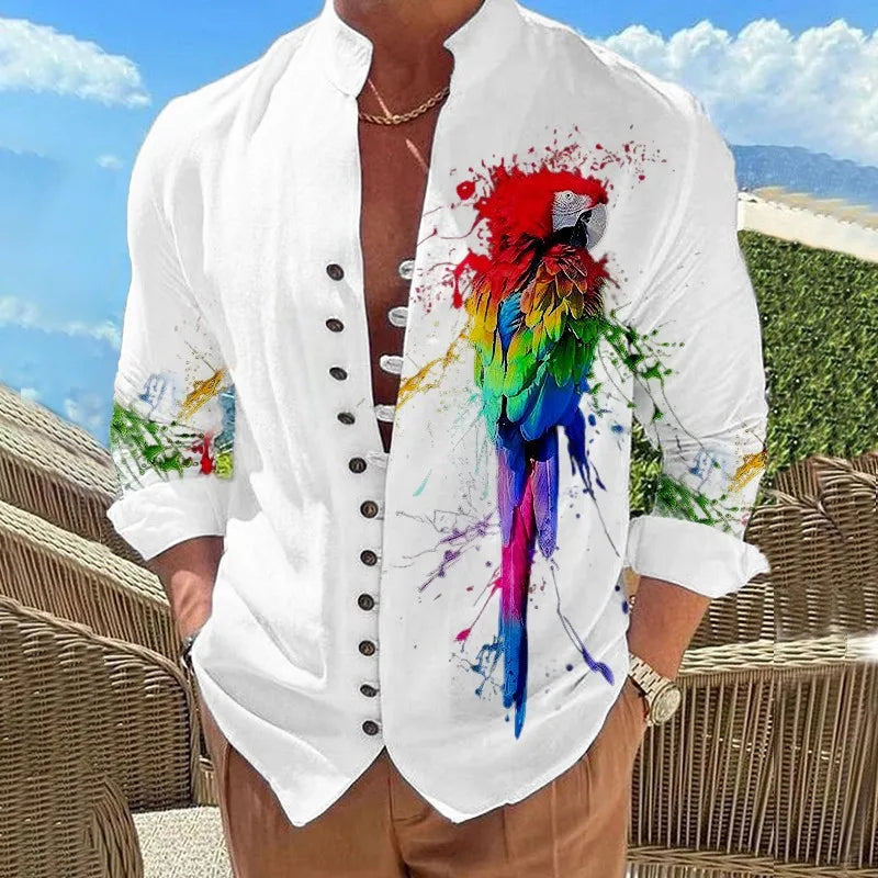 Men’s Casual Linen Shirt