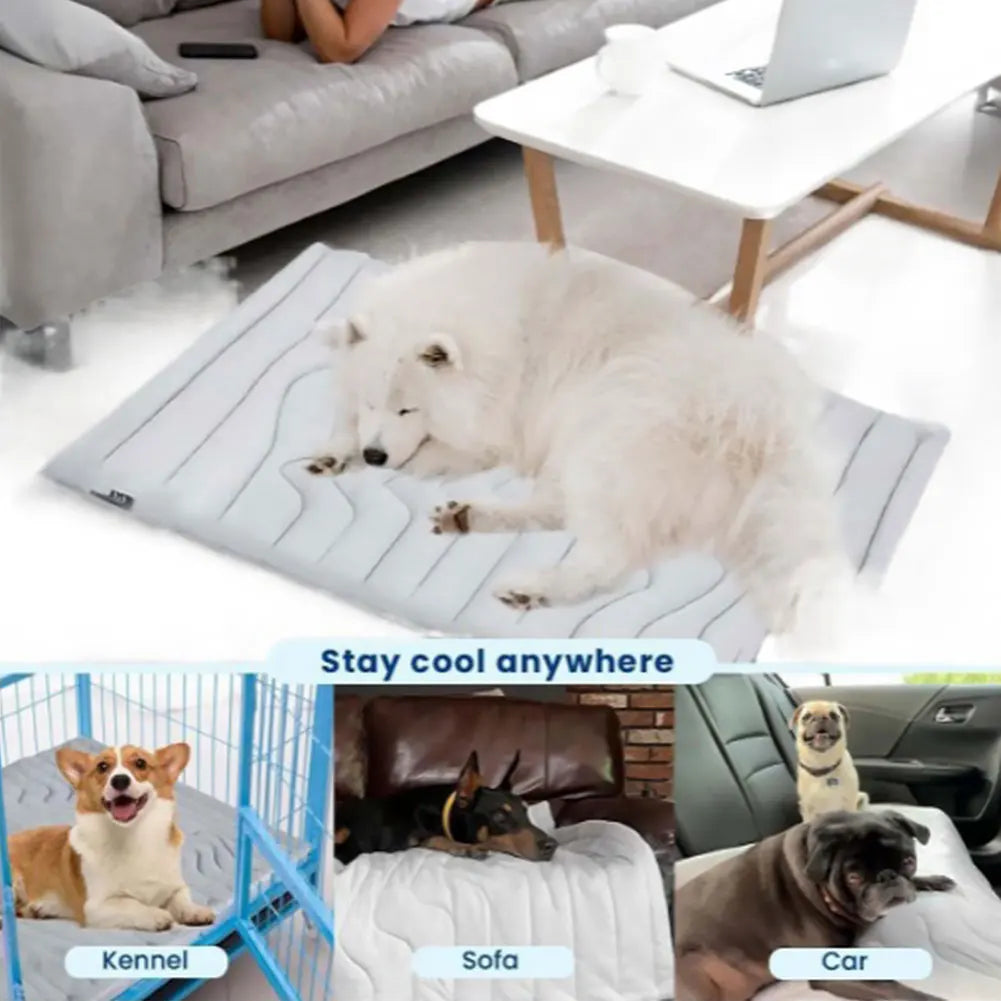 Pet Sleeping Pad Washable Pet Cooling Mat Dog Cooling Pad for Dogs & Cats