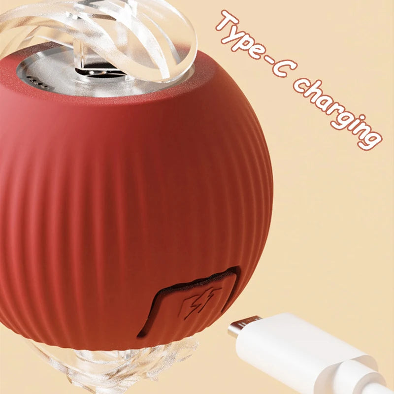 Interactive Ball Rolling Ball Rechargeable Training Mouse