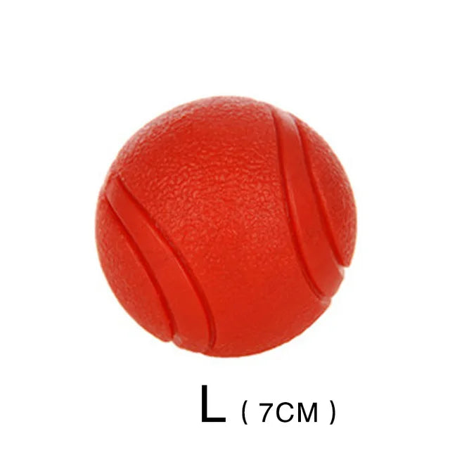 MADDEN S-XL Sizes Solid Rubber Balls Bouncy Ball Bite Resistant Indestructible Dog Training Interactive Ball Pet Toy Molar Ball