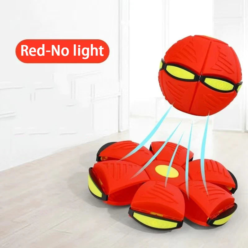 Flying Saucer Bouncing Ball Is A Durable Elastic Fun Dog Pet Toy Suitable for Outdoor Activities Exercise Parent Children Toy
