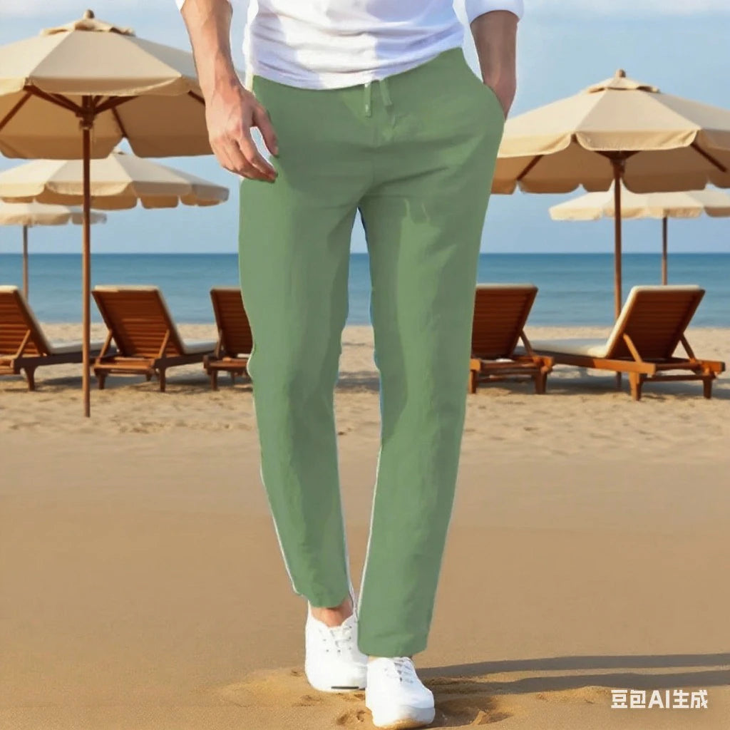 Men’s Cotton Linen Pants