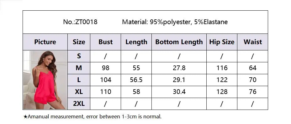 Women’s Silk Pajama Set