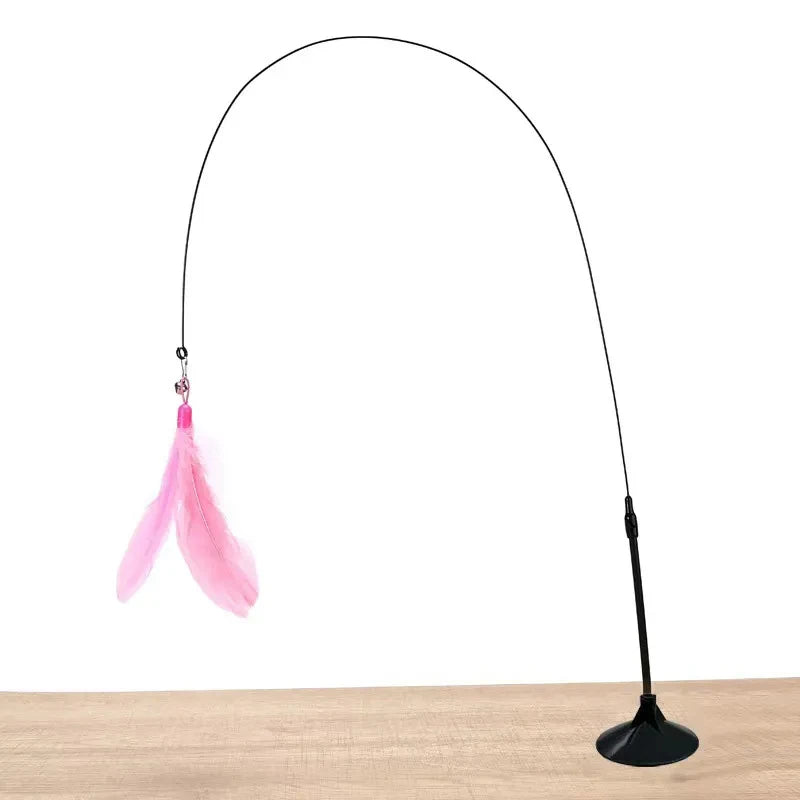 Feathers Wand Interactive Suction Cup Detachable 2 PCS Replacements