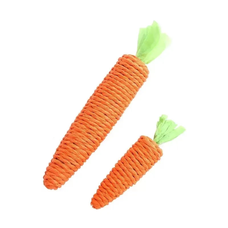self-entertainment carrot teething bite-resistant scratch-resistant clawing