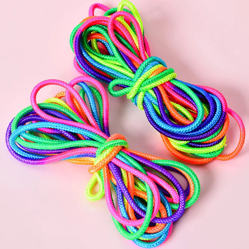 Rainbow Elastic Jump Rope