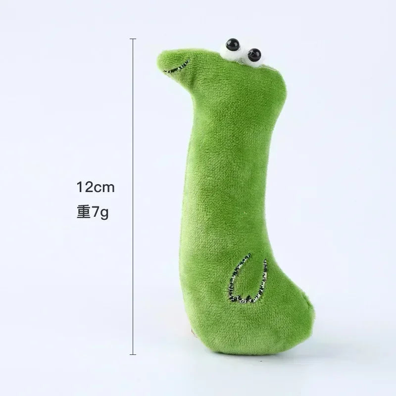 Catnip Cats Toy with Catnip Plush Cat Toys for Kitten Teeth Grinding Thumb Pillow Chewing Toy Claws Thumb Bite Pet Accessories