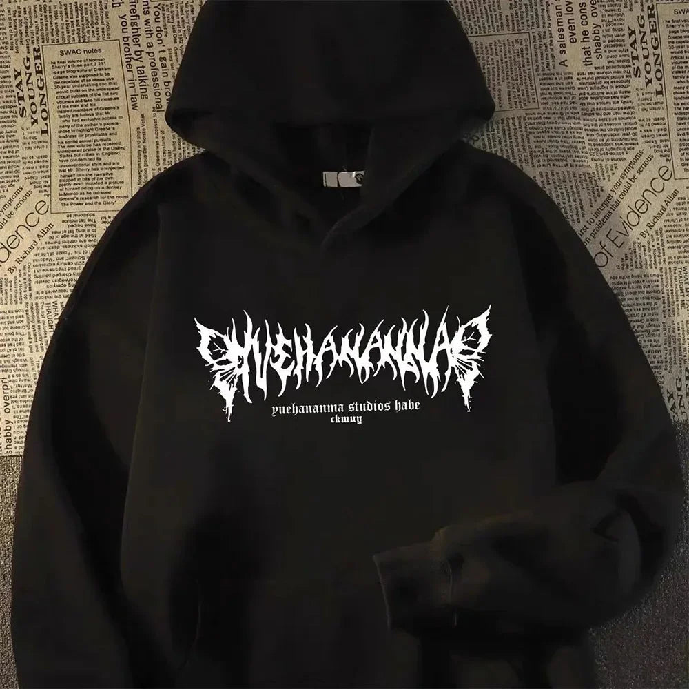 Men’s Graphic Rose Print Hoodie