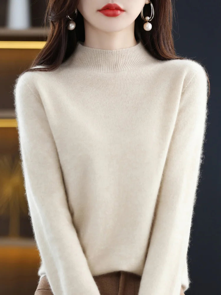 Women’s 100% Merino Wool Cashmere Sweater