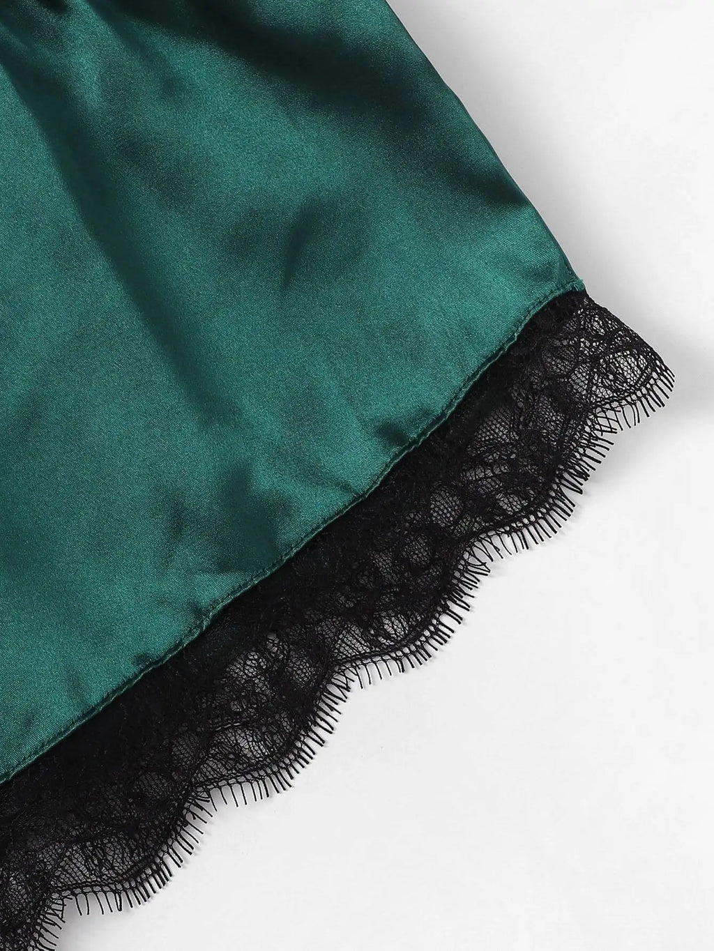 Women’s Satin Lace Sleepwear Set