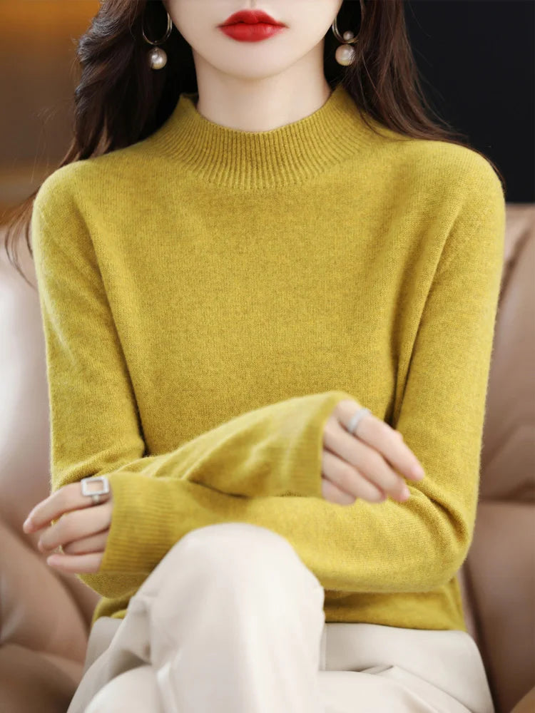 Women’s 100% Merino Wool Cashmere Sweater