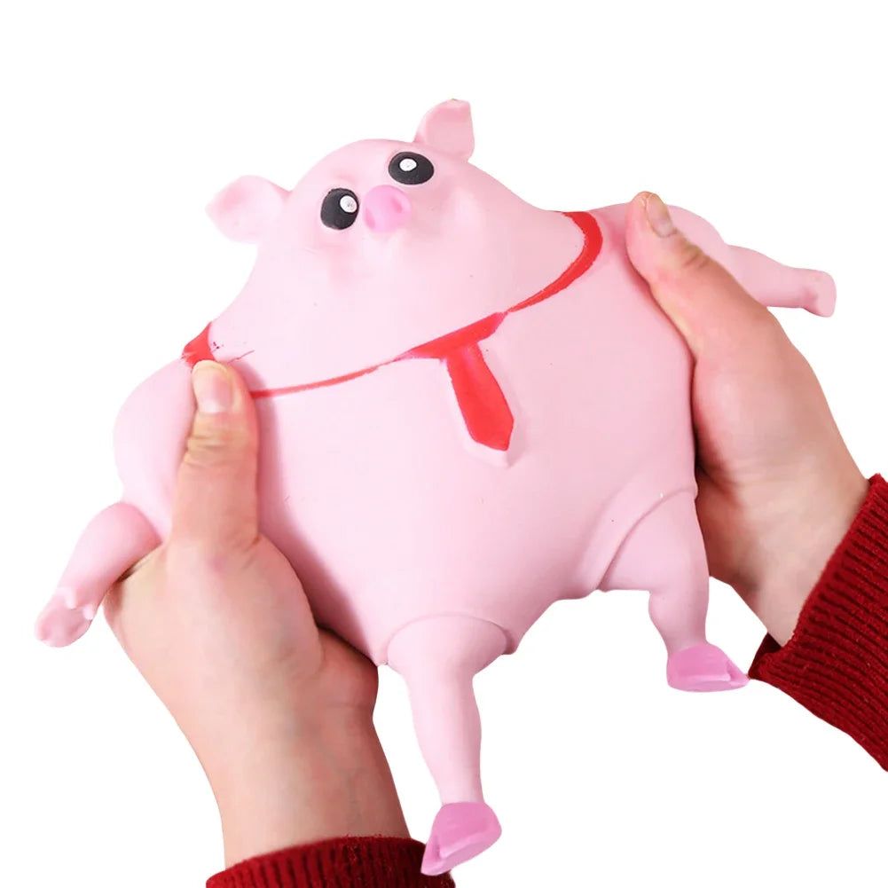 1/2/3PCS Pink Pig Stress Relief Toy Decompression Toys Squeeze Rebound Animal Little Pig Pinch Fidget Toy For Children Or Pets
