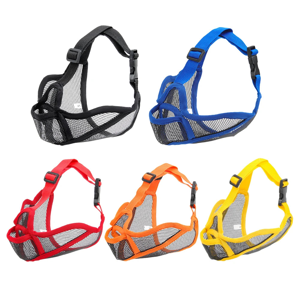 Dog Muzzle for Short-snouted Dogs Preventing Barking French Bulldogs Breathable Muzzle Prevent Accidental Ingestion Pet Products