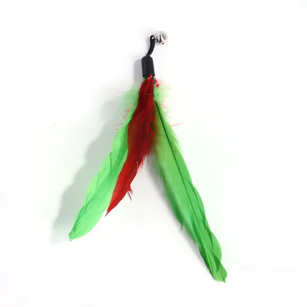 Feather Accessories Birds Worm Bell Interactive Replacement Refill Foam Ball Training