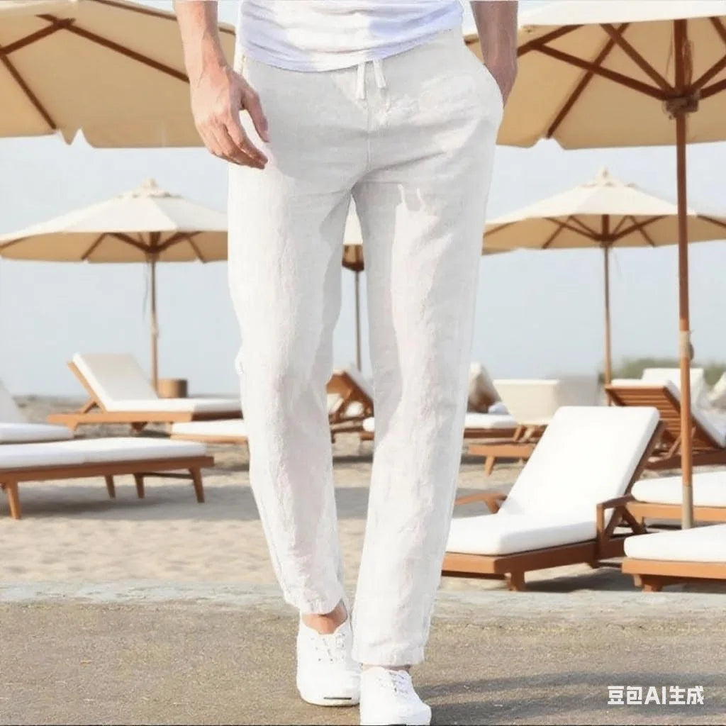 Men’s Cotton Linen Pants