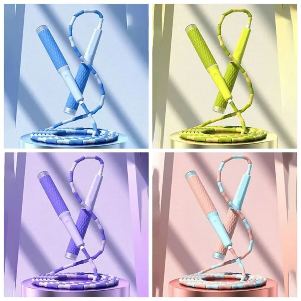 Adjustable Beaded Skipping Rope