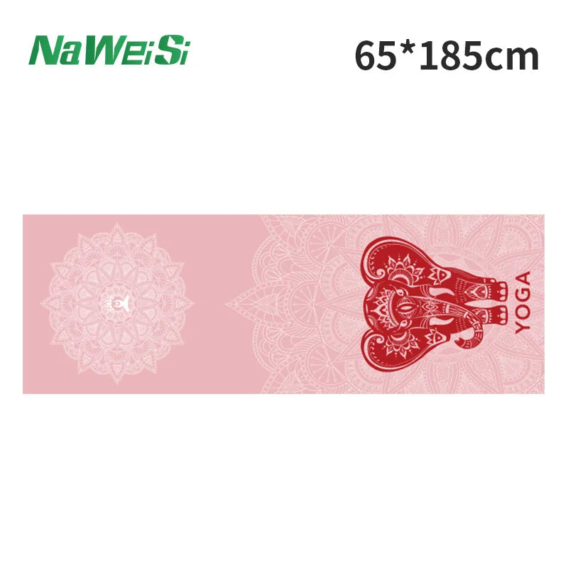Double-Side Velvet Yoga Mat Towel