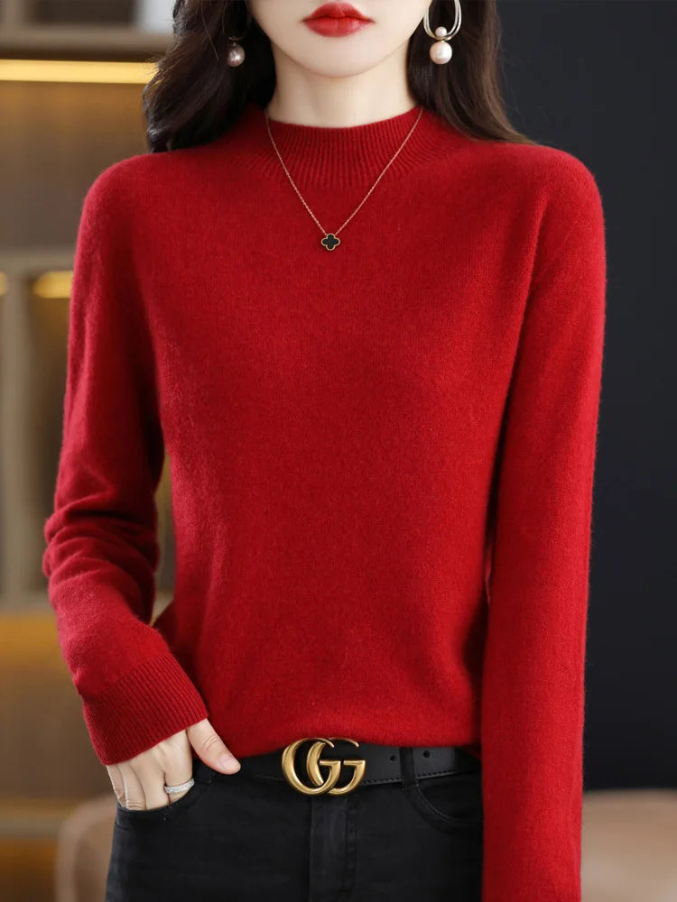 Women’s 100% Merino Wool Cashmere Sweater
